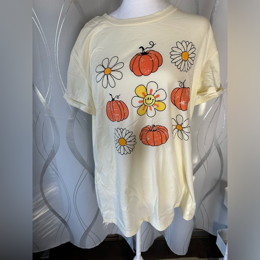 Autumn T-shirts size L for women